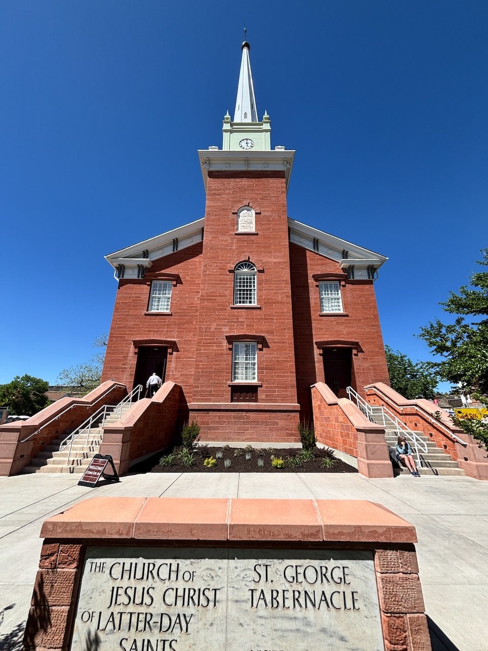 Things to do Near Zion National Park st george tabernacle