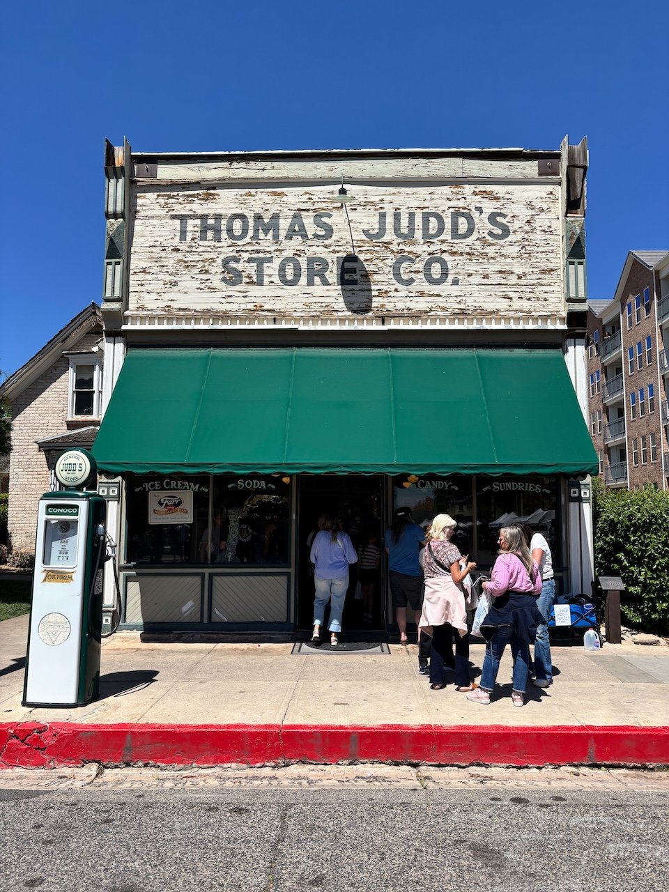 Things to do Near Zion National Park ancestor square, Thomas Judd's general store