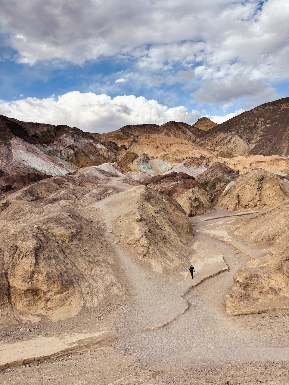 Death Valley National Park artists palette painted hills death valley