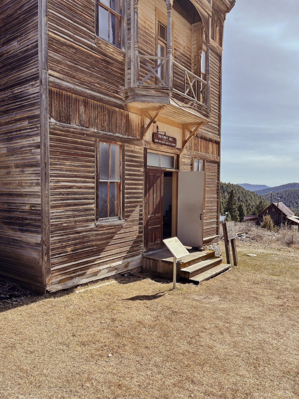 elkhorn state park, montana ghost town